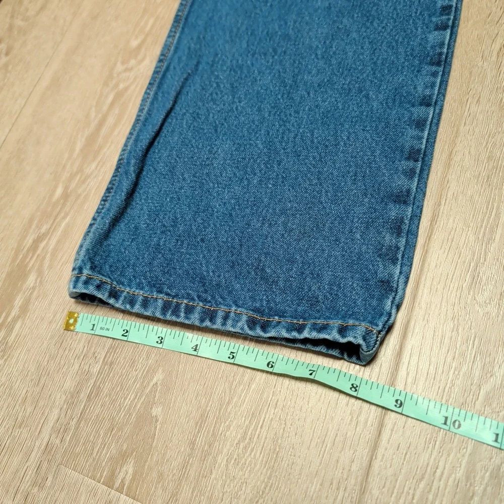 Eddie Bauer Mens Straight Leg Denim Jeans Medium Wash Blue 31x31 Regular Fit‎